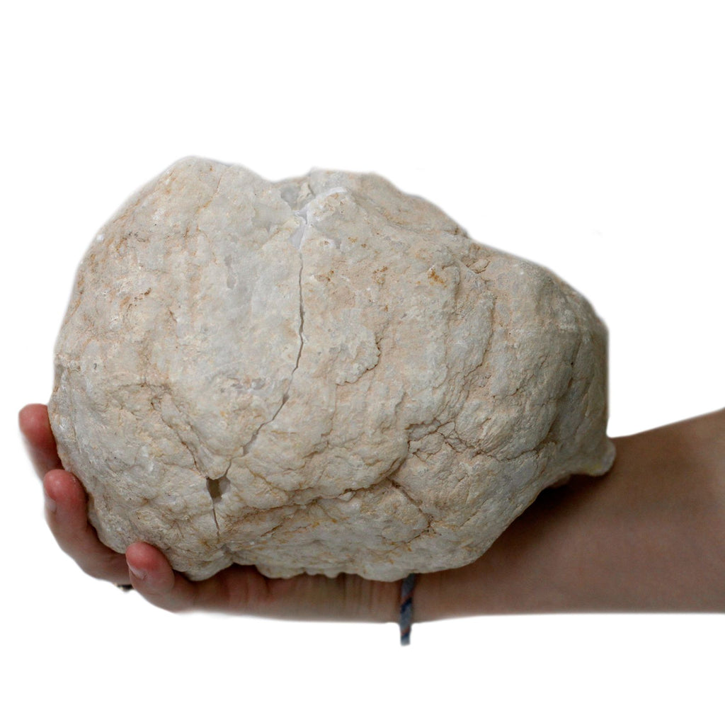 Large Mystery Calcite Geode — 15–18 cm