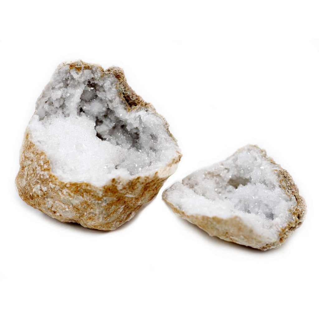 Mystery Calcite Geode — 10–12 cm