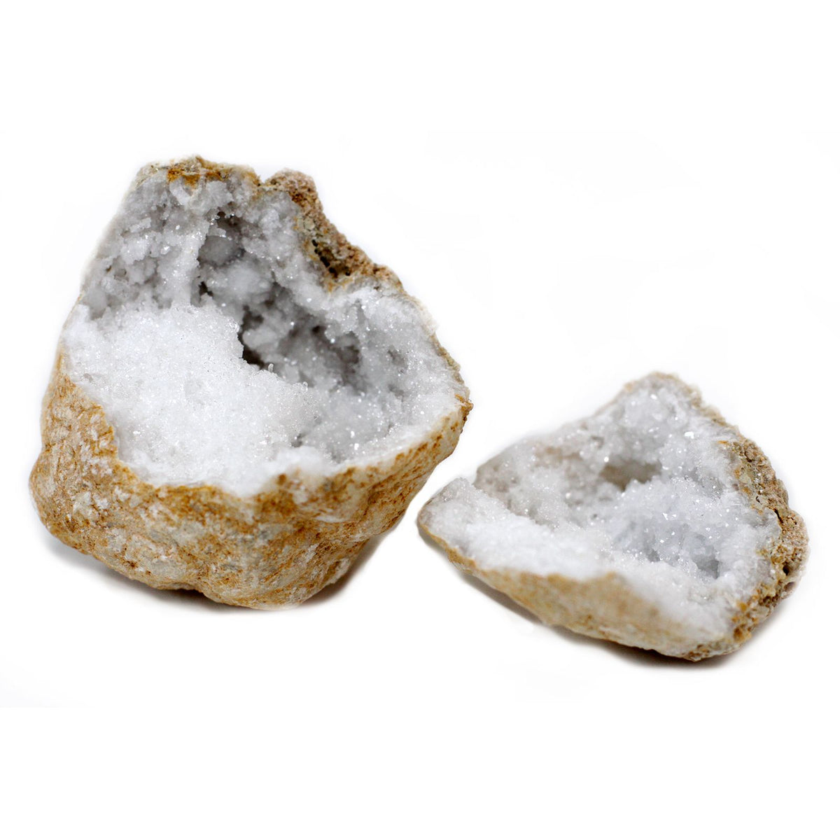 Mystery Calcite Geode — 10–12 cm