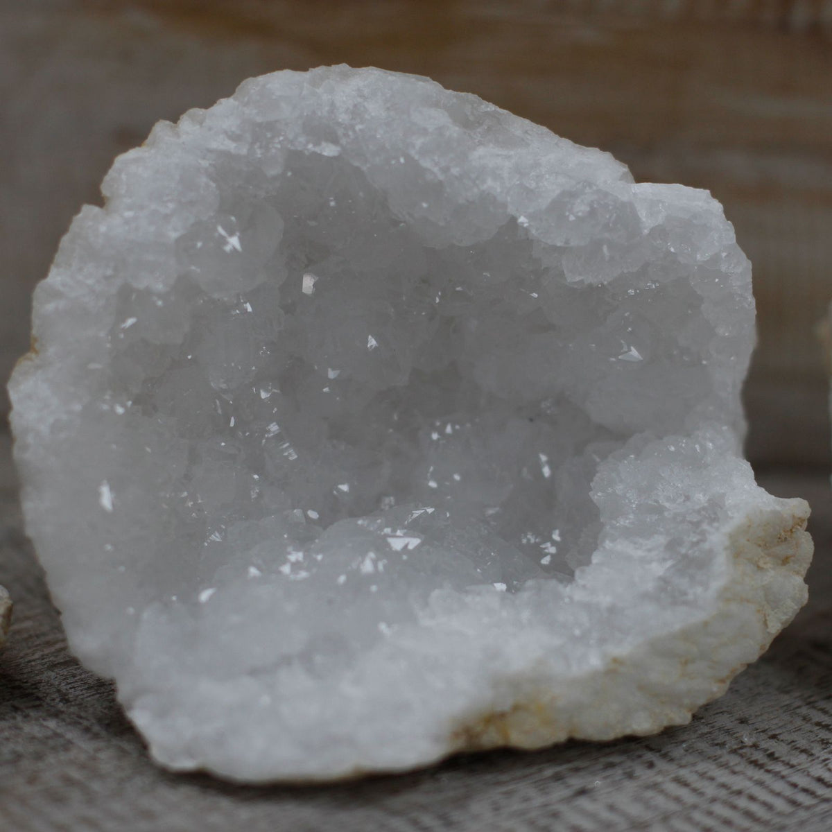 Mystery Calcite Geode — 8–9 cm